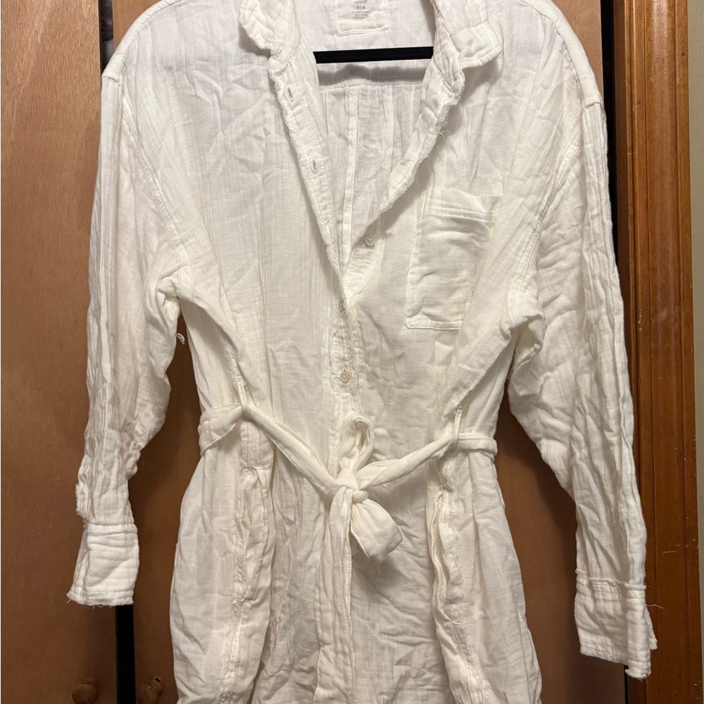 Aerie Cream Textured Fabric